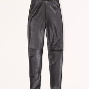 COPY - Abercrombie vegan leather leggings XXS PETITE